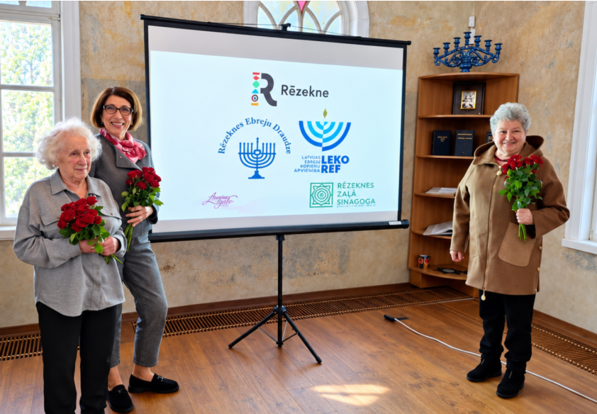 Zaļajā sinagogā prezentēti Rēzeknes ebreju virtuves noslēpumi