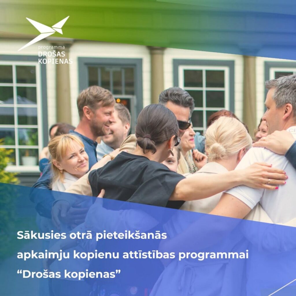 Var paspēt pieteikties programmai “Drošas kopienas”